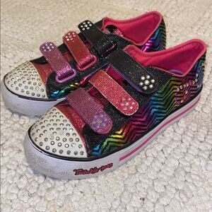 Skechers Twinkle Toes Girls Shoes Sz 2